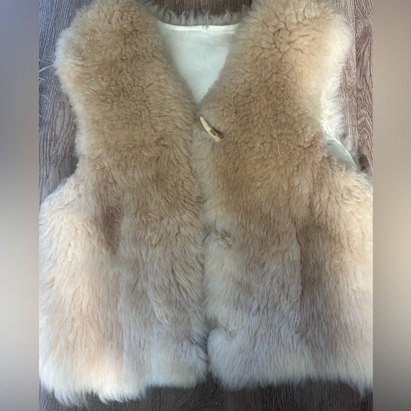 Jackets & Blazers - Genuine Sheep skin vest, hat and boots